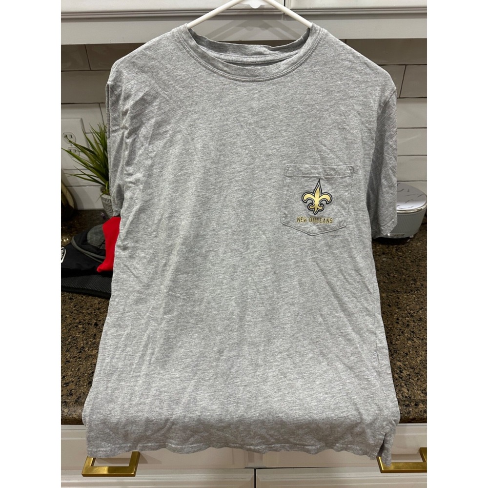 new orleans nfl pocket tee women's medium‎